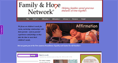 Desktop Screenshot of familyandhome.org